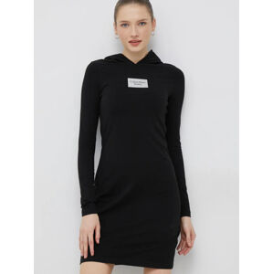 Calvin Klein dámské černé šaty - L (BEH)